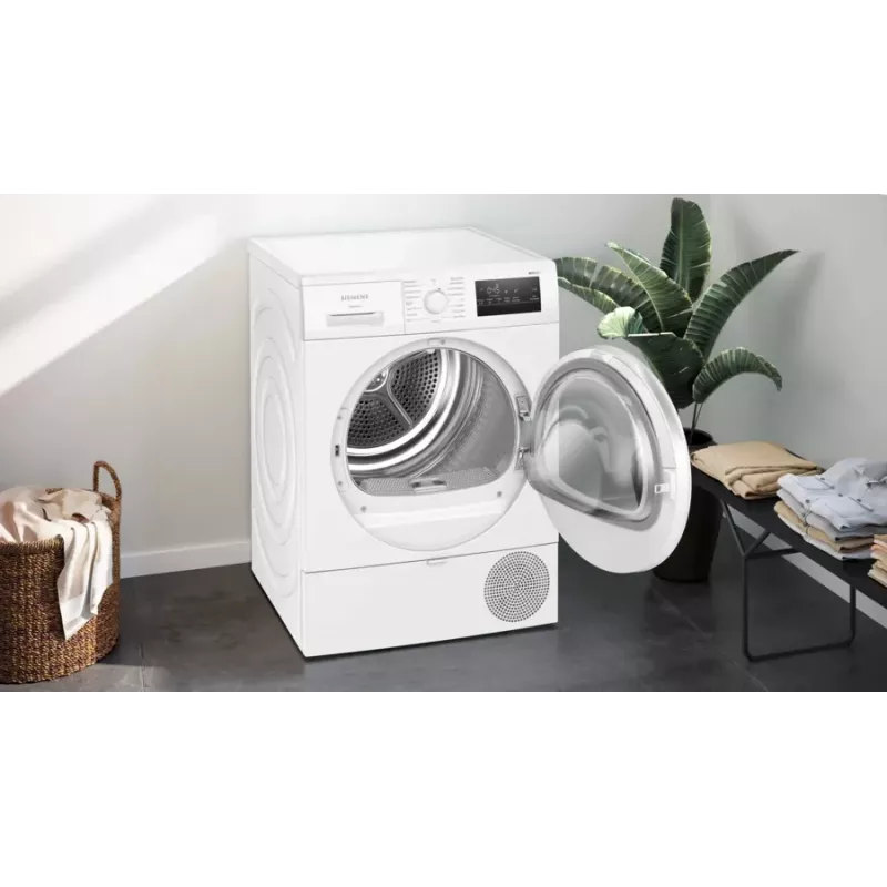Siemens iQ300 WT45HVA4 žāvētājs Brīvi stāvošs Priekšējā ielāde 8 kg Balts