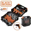 Bērnu instrumentu komplekts Simba-Dickie Smoby Black+Decker rotaļu darbarīku kaste