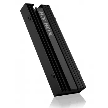 Dzesētājs ICY BOX IB-M2HS-PS5 PlayStation 5 Melns 27mm x 76mm x 9mm