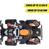 Vadāmais dubļu kvadracikls Simba-Dickie 1:18 mērogā, RC rotaļlieta, ar baterijām