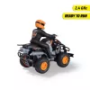 Vadāmais dubļu kvadracikls Simba-Dickie 1:18 mērogā, RC rotaļlieta, ar baterijām