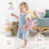 Mīkstā rotaļlieta lācītis Simba‑Dickie Corolle Mon Doudou Corolle Sweetheart rozā – mierinājuma plīša lelle