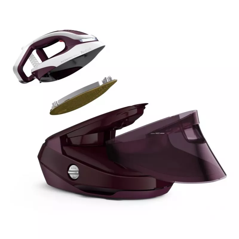 Tefal Pro Express Vision GV9810 3000 W 1.1 L Durilium AirGlide Autoclean zole Sarkans, Balts