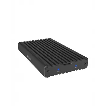 ICY BOX IB-2817M-C32 SSD korpuss M.2 Melns