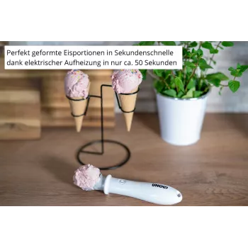 Disher kauss Unold 488990 4 mm Nerūsējošais tērauds Plastmasa Balts