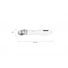 Disher kauss Unold 488990 4 mm Nerūsējošais tērauds Plastmasa Balts