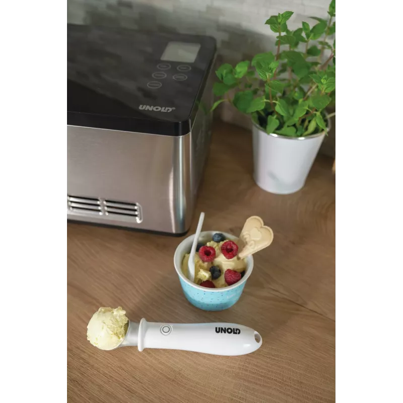 Disher kauss Unold 488990 4 mm Nerūsējošais tērauds Plastmasa Balts