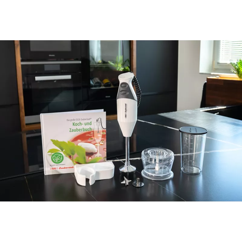 ESGE M 160 G Gourmet 0.6 L iegremdējamais blenderis 160 W antracīts, balts