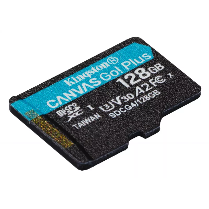 Kingston Canvas Go! Plus 128GB microSDXC A2 U3 V30 200MB/s