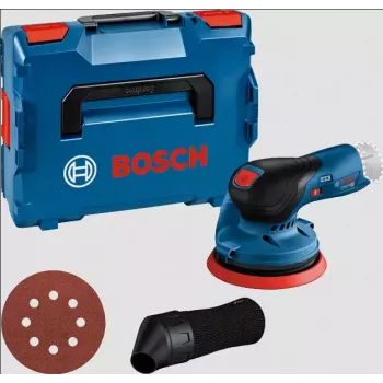 Bosch GEX 12V-125 Professional Slīpmašīna 10000 RPM 20000 OPM Melna, Zila, Sarkana