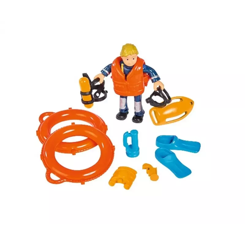 Rotaļu laiva Simba-Dickie Fireman Sam Neptune ar figūriņu
