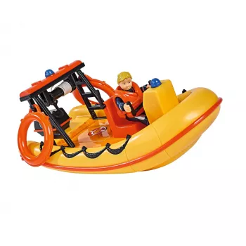 Rotaļu laiva Simba-Dickie Fireman Sam Neptune ar figūriņu
