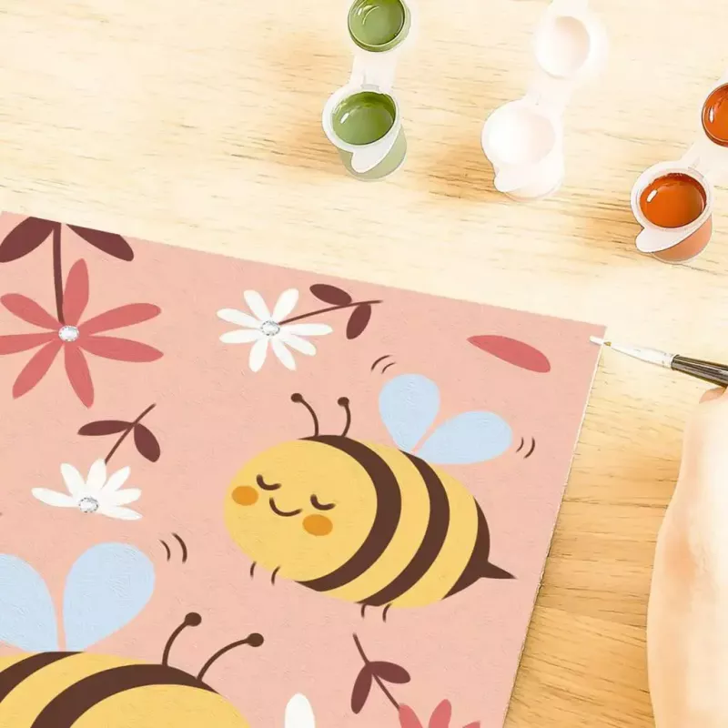 Ravensburger CreArt krāsošanas komplekts Jaukas kamene — krāso pēc numuriem bērniem un pieaugušajiem, modelis 23992