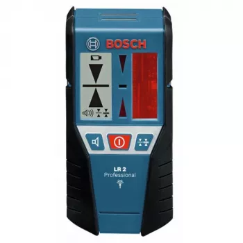 Bosch LR 2 Professional lāzera uztvērējs līnijas lāzeriem, zils/melns