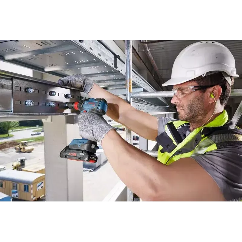 Impaktu skrūvgriezis Bosch GDX 18V-200 Professional, 18V, 184x224x96 mm