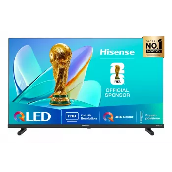 Hisense 32A5Q 81.3 cm (32 colli) Full HD QLED Smart TV Wi-Fi Melns