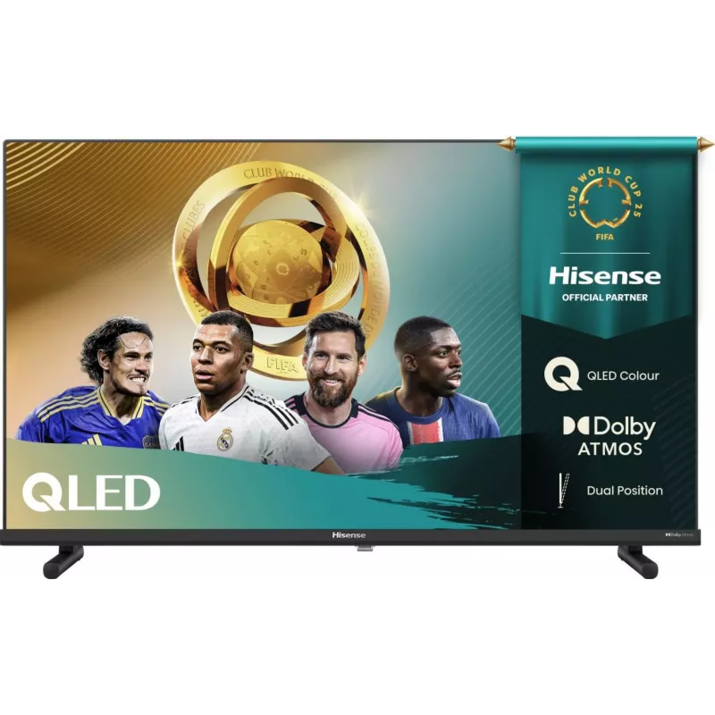 Hisense 32A5Q 81.3 cm (32 colli) Full HD QLED Smart TV Wi-Fi Melns