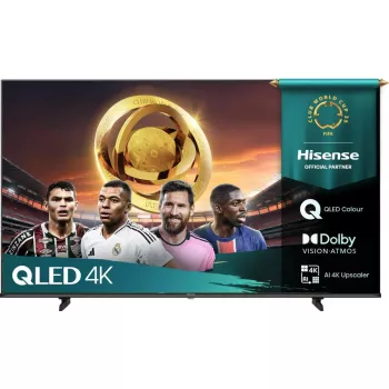 Hisense 55E77Q 55 collu (139,7 cm) 4K Ultra HD QLED Smart TV, melns