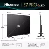 Hisense 85E77Q PRO 2.16 m (85 colli) 4K Ultra HD Smart TV Wi-Fi Melns