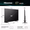 Hisense 85E77Q 2.16 m (85 colli) 4K Ultra HD Smart TV Wi-Fi Melns