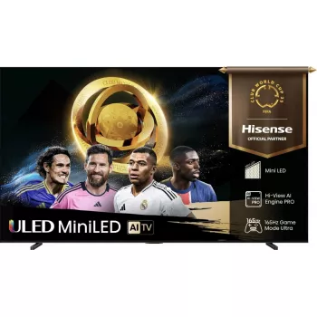 Hisense 100U7Q 2,54 m (100 collu) 4K Ultra HD Smart TV Wi-Fi Melns