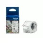 Brother CZ-1004 nepārtraukta etiķešu lente 2.5cm x 5m balta