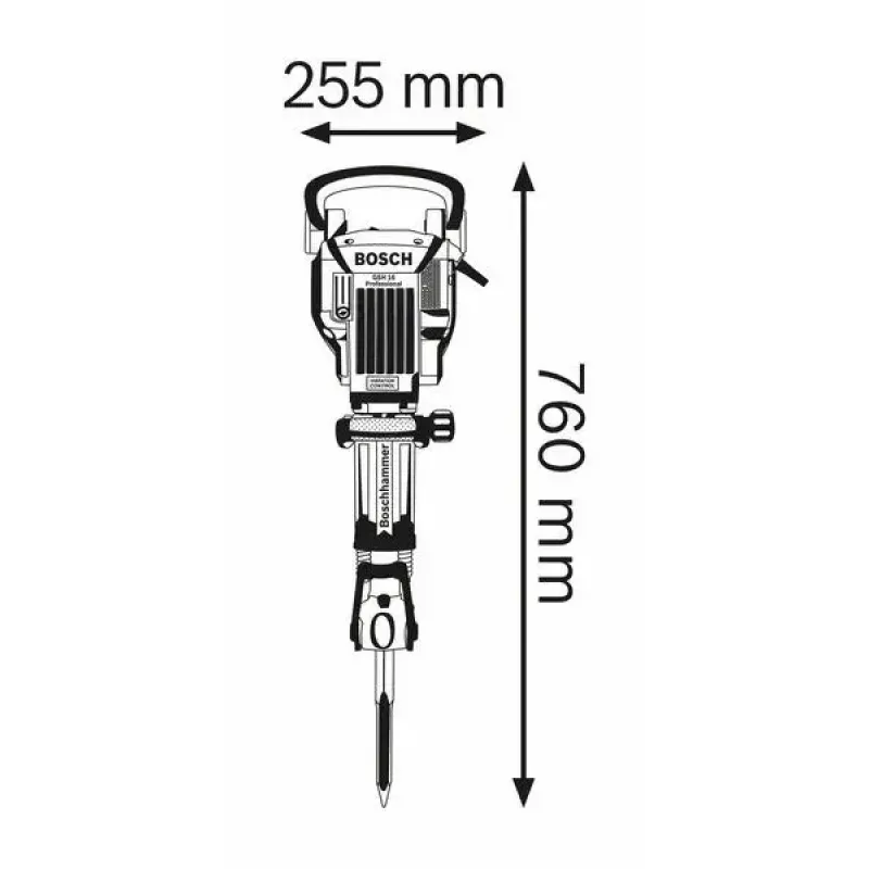 Bosch 0 611 335 000 Triamlāzis Melns, Zils 1750 W