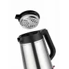 Unold 18715 elektriskā tējkanna 1.5 L 1800 W melna, nerūsējošais tērauds