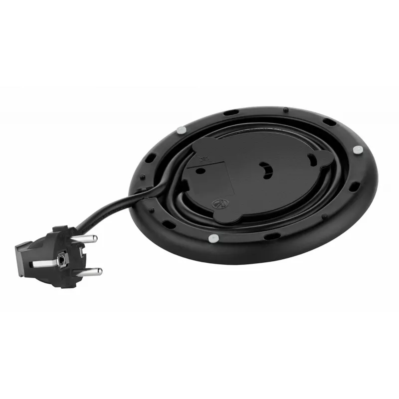 Unold 18715 elektriskā tējkanna 1.5 L 1800 W melna, nerūsējošais tērauds