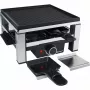 Guss-Raclette RC 104 schwarz/edelstahl