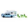 Siku Ford F150 pikaps, metāls/plastmasa, zils/zaļš/balts, 3+ gadi