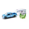 Siku Ford F150 pikaps, metāls/plastmasa, zils/zaļš/balts, 3+ gadi