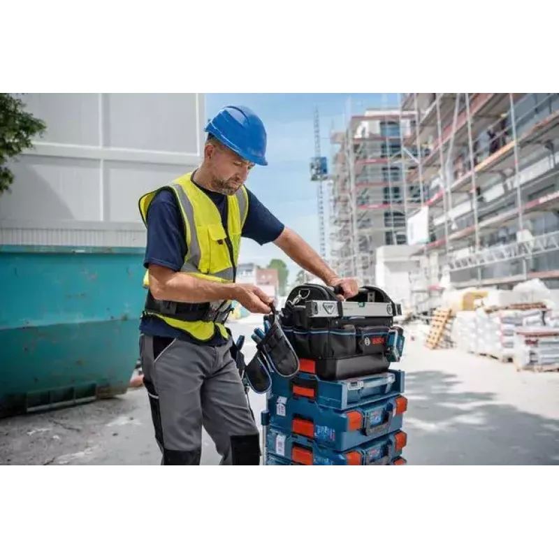 Bosch GWT 20 Professional 1600A025L6 instrumentu soma, 1000D poliesters, 23 kg nestspēja, melna/zila