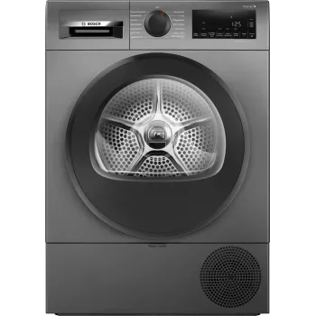 Bosch Serie 6 WQG243DR10 žāvētājs Brīvstāvošs Priekšējā ielāde 9 kg Pelēks