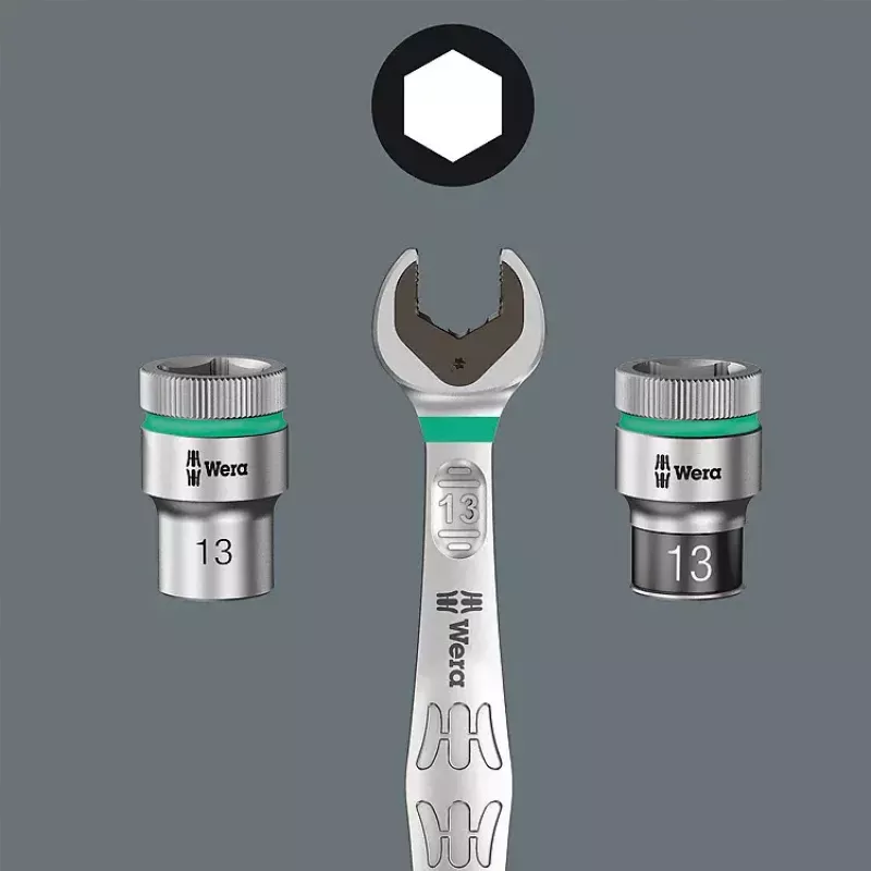 Uzgriežņu atslēga Wera Joker Switch 19 mm