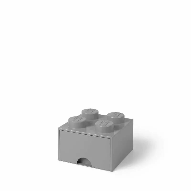Modulārā glabāšanas atvilktne LEGO Brick Drawer 4, pelēka, room copenhagen