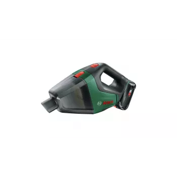 Bosch Universal Vac 18 2-in-1 kāta putekļsūcējs ar akumulatoru, bezmaiss, melns/zaļš, 2,5 Ah