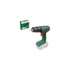 Bosch EasyImpact 18V-40 06039D8100 akumulatora triecienurbjmašīna-skrūvgriezis, 1630 apgr./min, 24450 sitieni/min, ātrās iespīlēšanas patrona, bez akumulatora un lādētāja, zaļa/melna