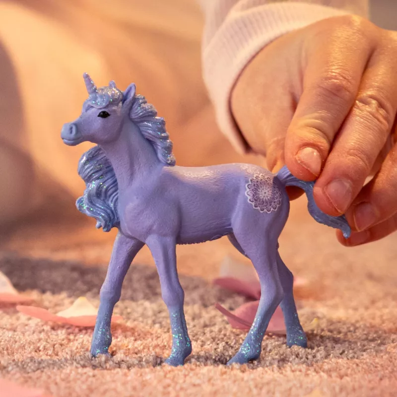 Schleich BAYALA Vienradža Kumeļš Īriss, 5 gadi, Vienradzis / Pegazs, Vienradži & Fejas, Zils