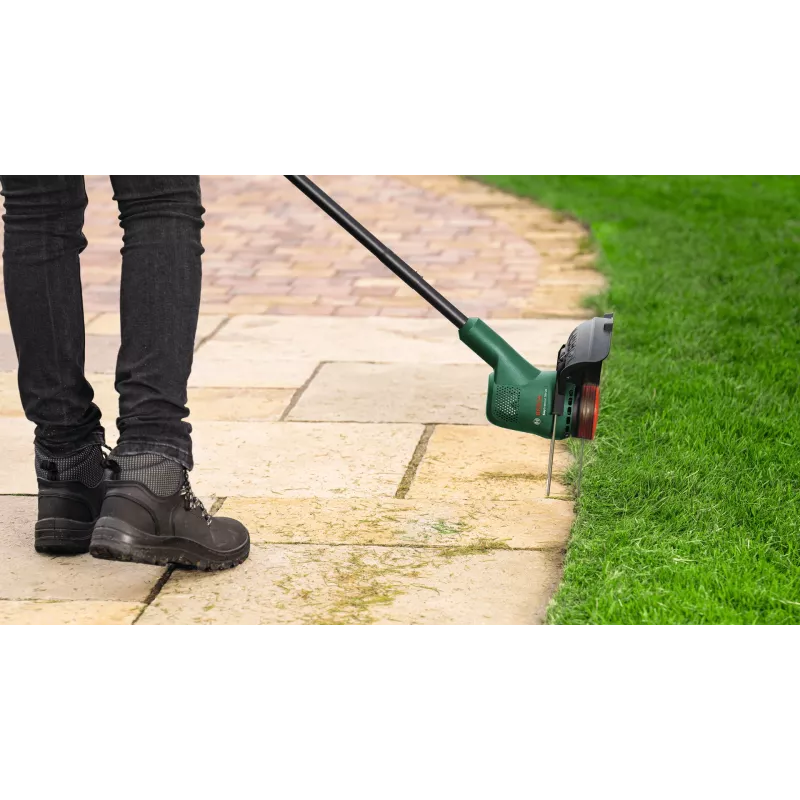 Bosch EasyGrassCut 18V-26 26 cm Bezvadu zāles trimmeris, Melns, Zaļš