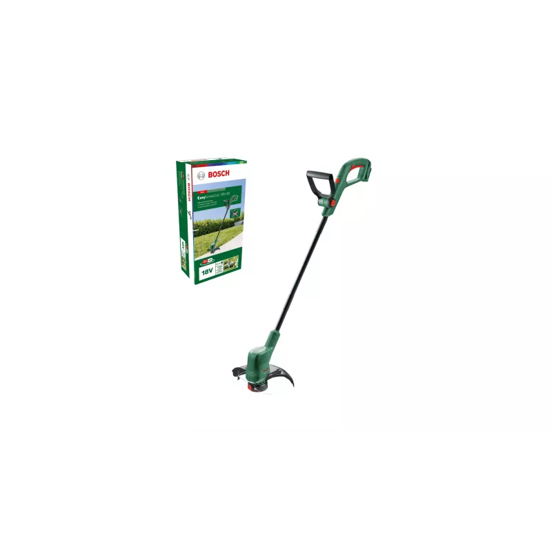 Bosch EasyGrassCut 18V-26 26 cm Bezvadu zāles trimmeris, Melns, Zaļš