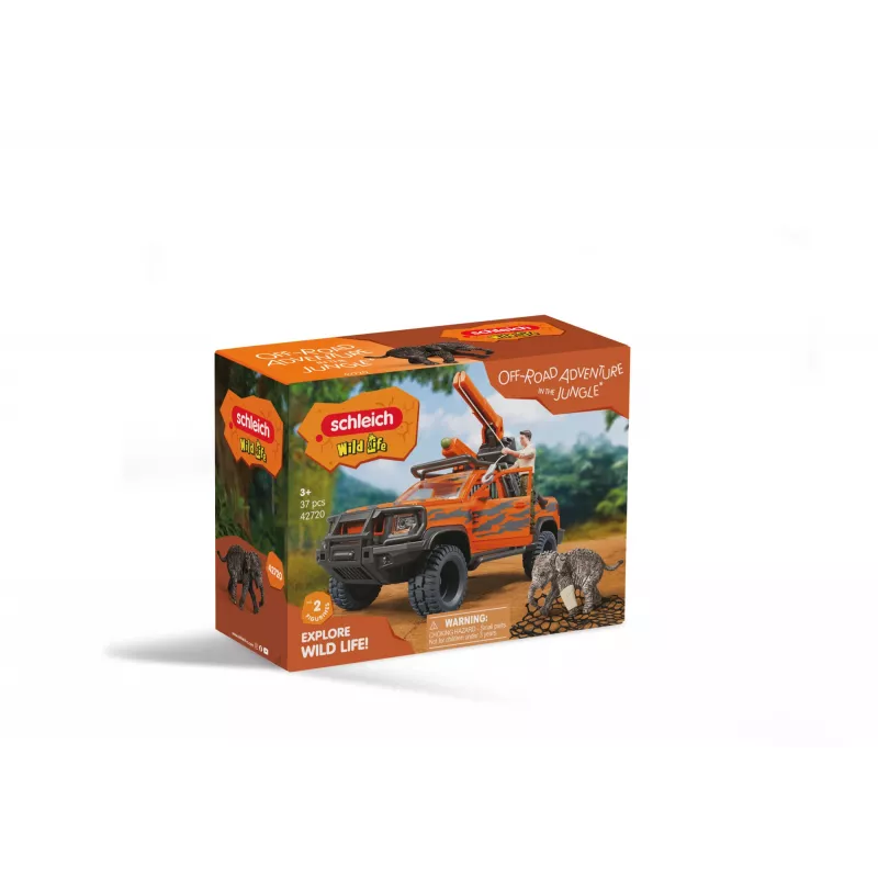 Rotaļu komplekts Schleich Safari piedzīvojums džungļos