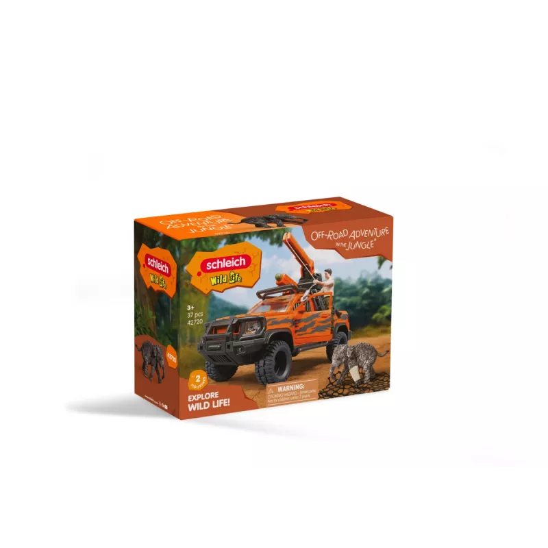 Rotaļu komplekts Schleich Safari piedzīvojums džungļos