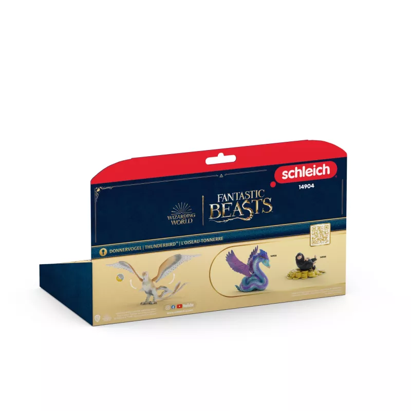 Schleich Wizarding World Fantastic Beasts Pērkona putna figūriņa, reālistisks veidojums, kolekcionējams modelis