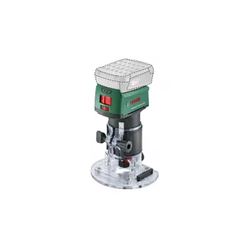Bosch AdvancedTrimRouter 18V-8 maršrutētājs, 8 mm, 30000 RPM, zaļš, bezvadu, 1.1 kg, 160 mm