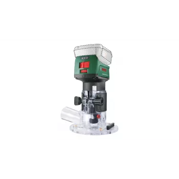 Bosch AdvancedTrimRouter 18V-8 maršrutētājs, 8 mm, 30000 RPM, zaļš, bezvadu, 1.1 kg, 160 mm
