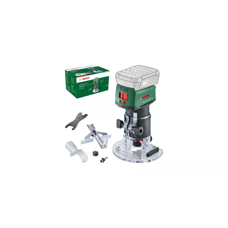 Bosch AdvancedTrimRouter 18V-8 akumulatora apmaļu frēze, bez akumulatora un lādētāja