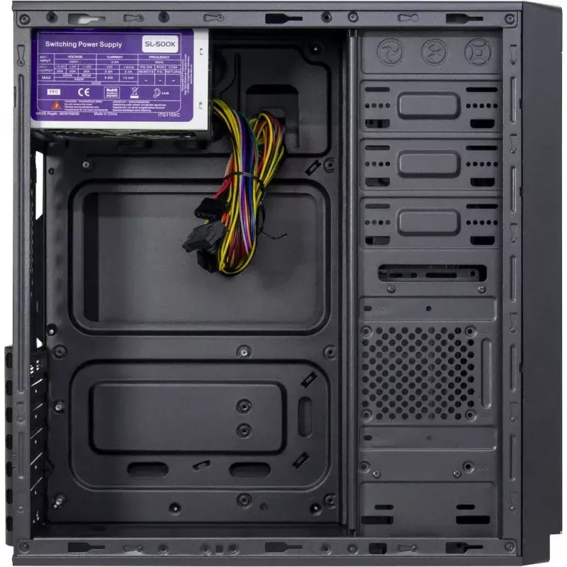 Datora korpuss Inter-Tech IT-5916 Tower Melns