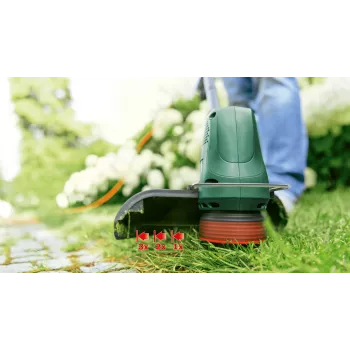 Bosch EasyGrassCut 23 23 cm 280 W AC Melns, Zaļš