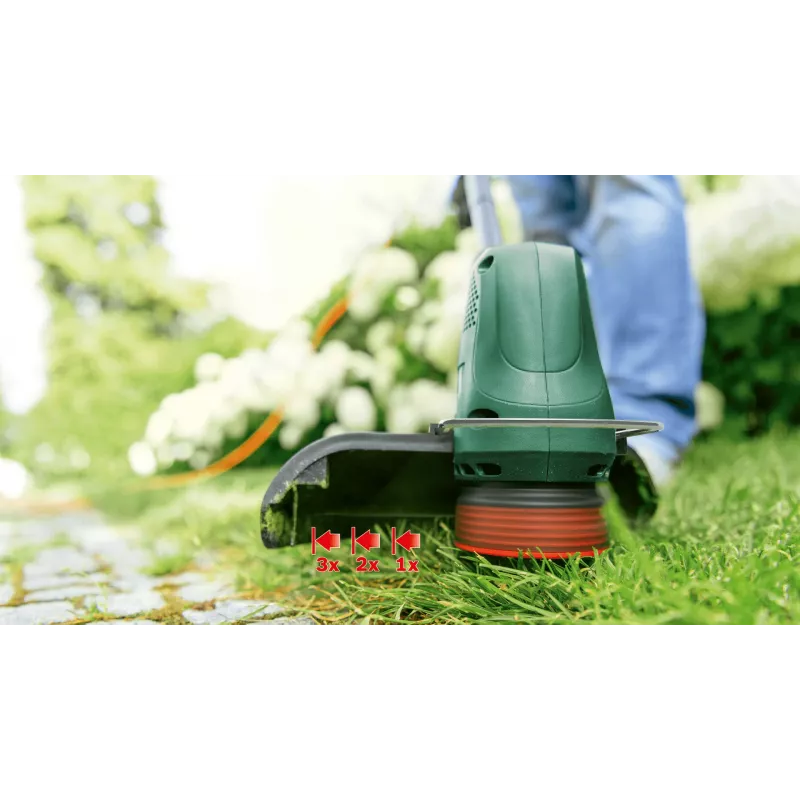 Bosch EasyGrassCut 23 23 cm 280 W AC Melns, Zaļš